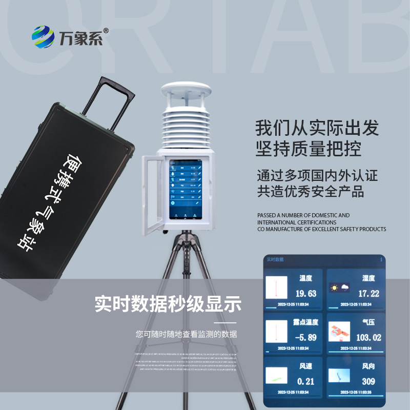 ??一機(jī)在手，氣象萬千：十要素便攜式氣象站